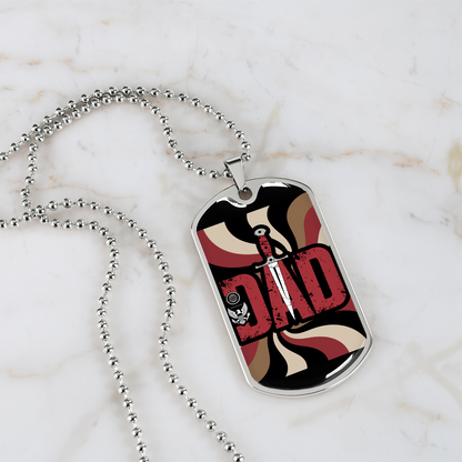 Father gift retirement personalized custom necklace fine jewelry
