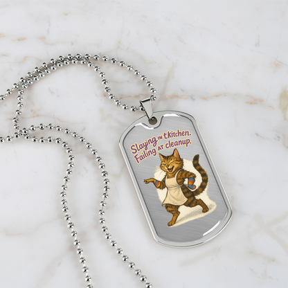 Pride Necklace Custom Name| Dog Tag Chain | Custom Dog Tag