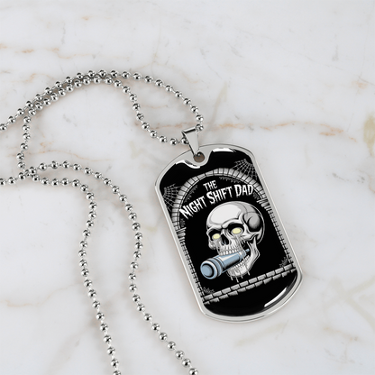 Father gift retirement personalized custom necklace fine jewelry