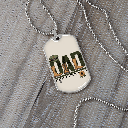 Father gift retirement personalized custom necklace fine jewelry