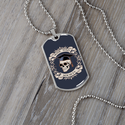 Father gift retirement personalized custom necklace fine jewelry
