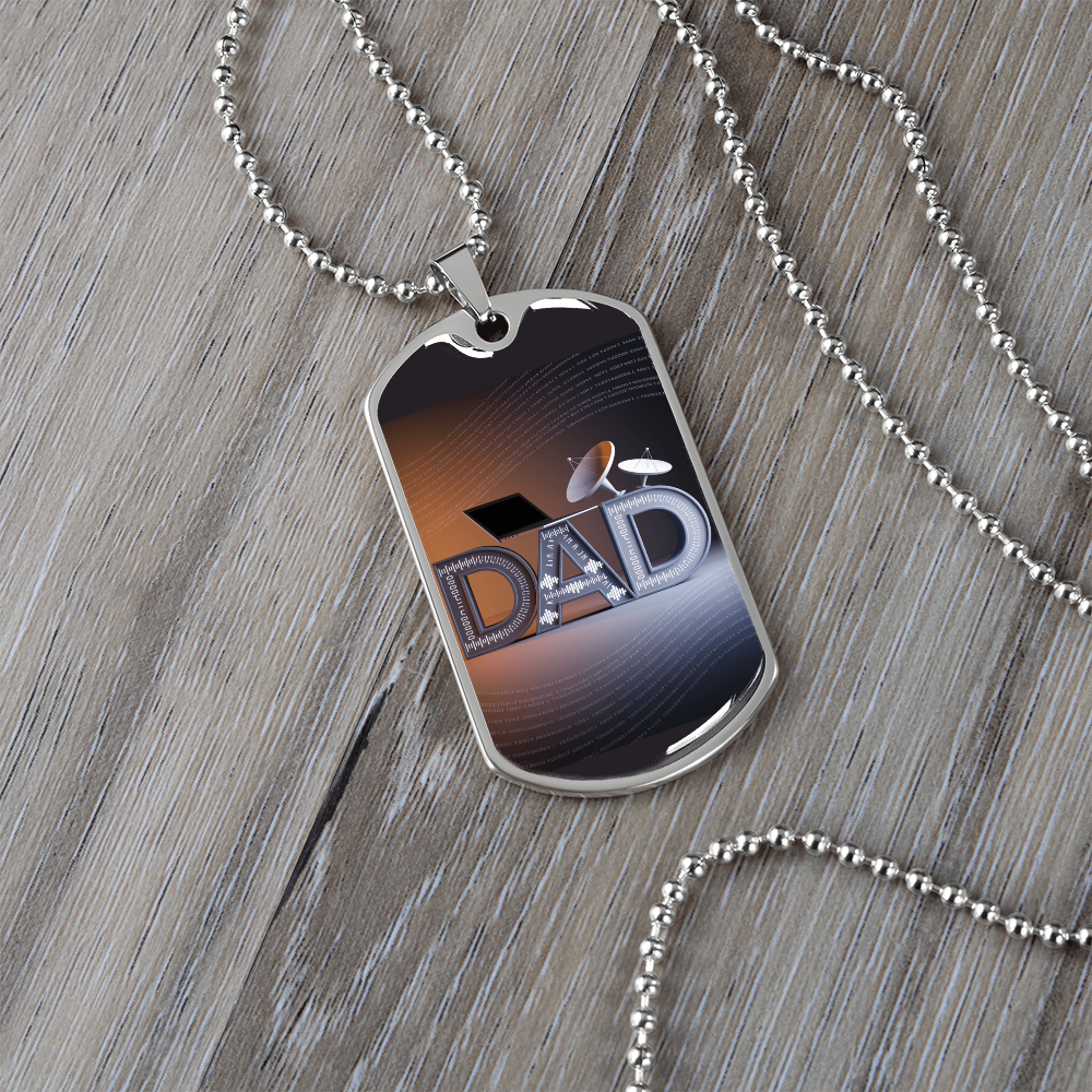 Father gift retirement custom personalized necklace fine jewelry
