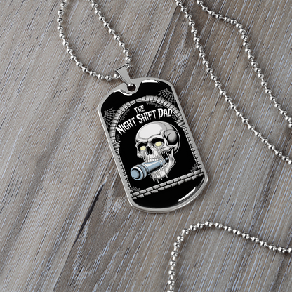 Father gift retirement personalized custom necklace fine jewelry