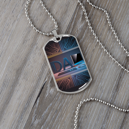 Father's Day Gift Custom Name Necklace | Personalized Necklace