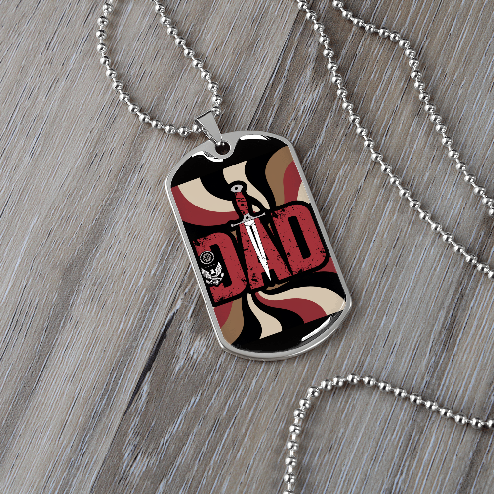 Father gift retirement personalized custom necklace fine jewelry