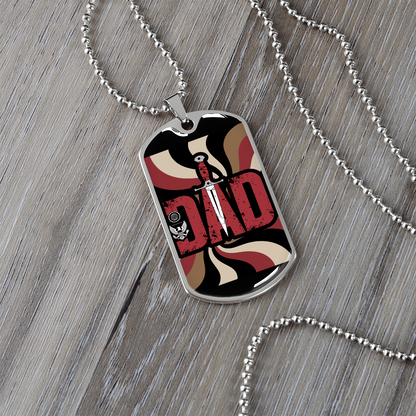 Father gift retirement personalized custom necklace fine jewelry