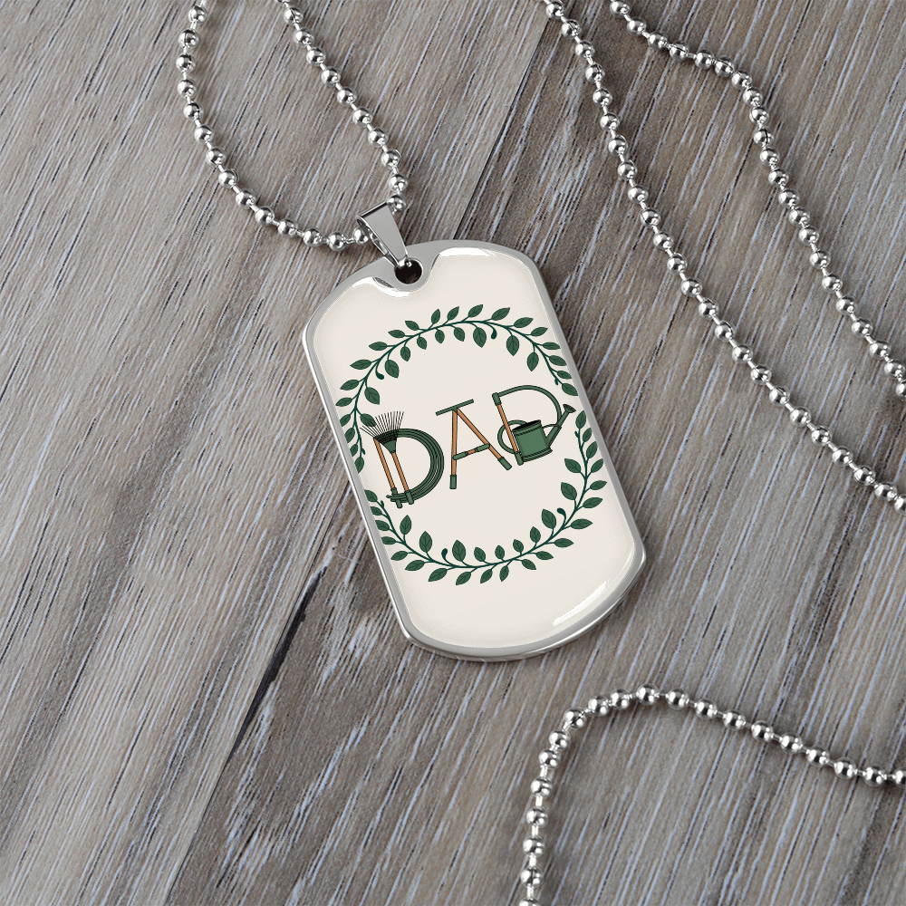 Father gif retirement personalized custom necklace fine jewelry