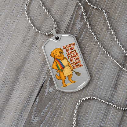Pride custom tag LGBTQ fine jewelry personalized