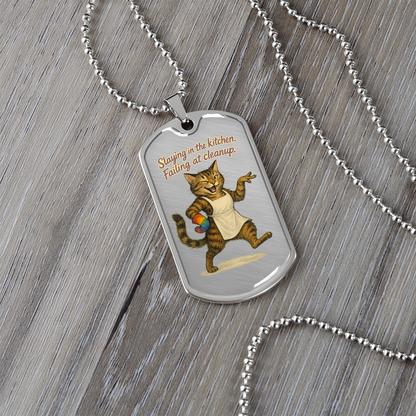 Pride Necklace Custom Name| Dog Tag Chain | Custom Dog Tag