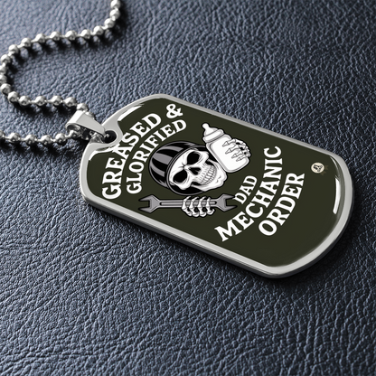 Father gift retirement custom personalized necklace fine jewelry