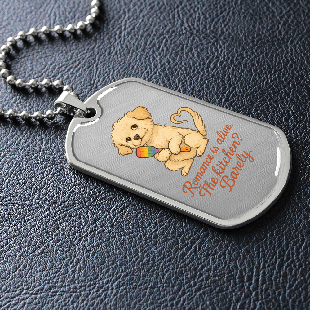 Pride Necklace Custom Name| Dog Tag Chain | Custom Dog Tag