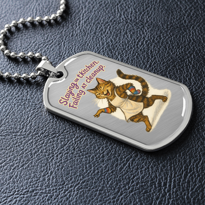 Pride Necklace Custom Name| Dog Tag Chain | Custom Dog Tag