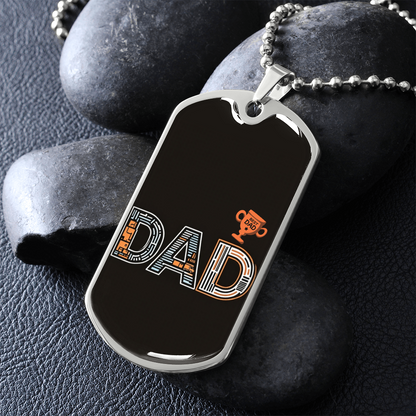 Father gift retirement personalized custom necklace fine jewelry