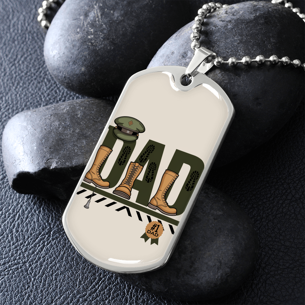 Father gift retirement personalized custom necklace fine jewelry