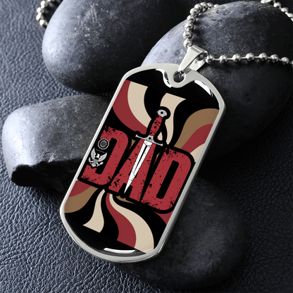 Father gift retirement personalized custom necklace fine jewelry
