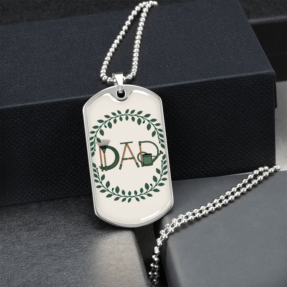 Father gif retirement personalized custom necklace fine jewelry