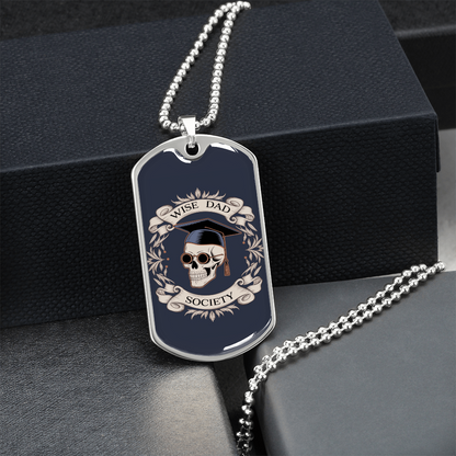 Father gift retirement personalized custom necklace fine jewelry