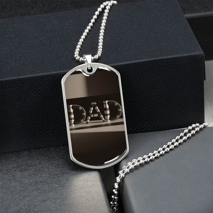 Father gift retirement personalized custom necklace fine jewelry