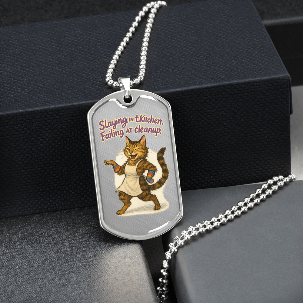 Pride Necklace Custom Name| Dog Tag Chain | Custom Dog Tag