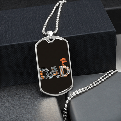 Father gift retirement personalized custom necklace fine jewelry