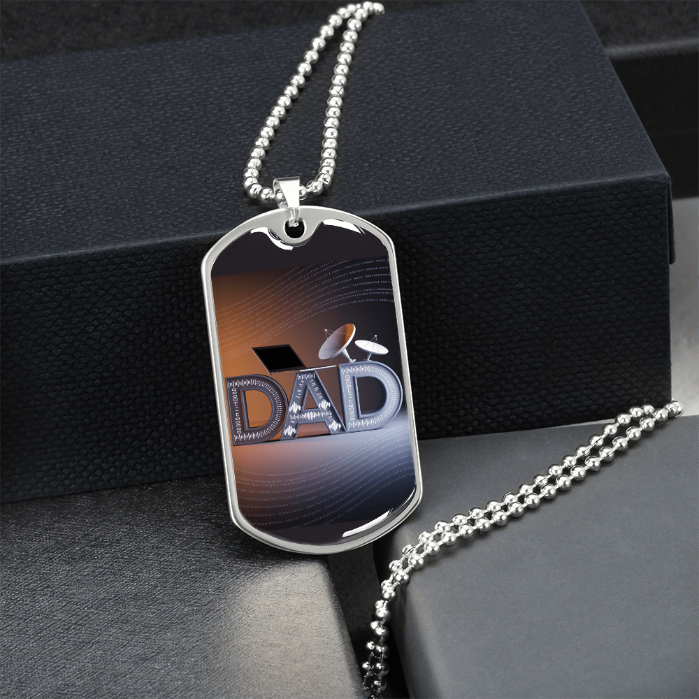 Father gift retirement custom personalized necklace fine jewelry