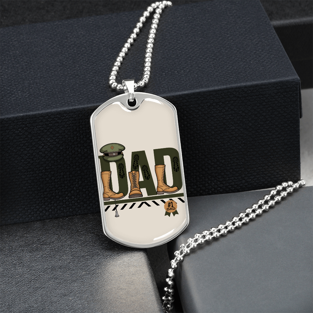 Father gift retirement personalized custom necklace fine jewelry