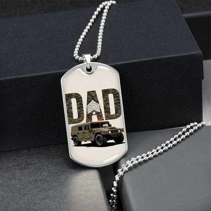 Father gift retirement custom personalized necklace fine jewelry