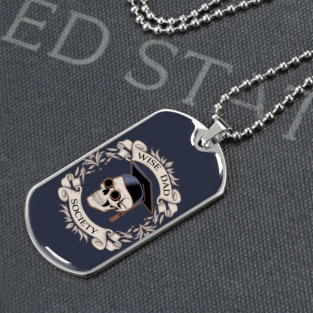 Father gift retirement personalized custom necklace fine jewelry