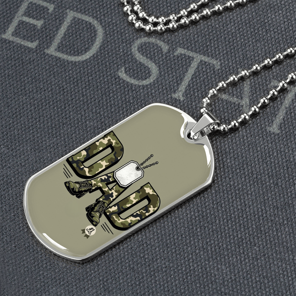 Father gift retirement personalized custom necklace fine jewelry
