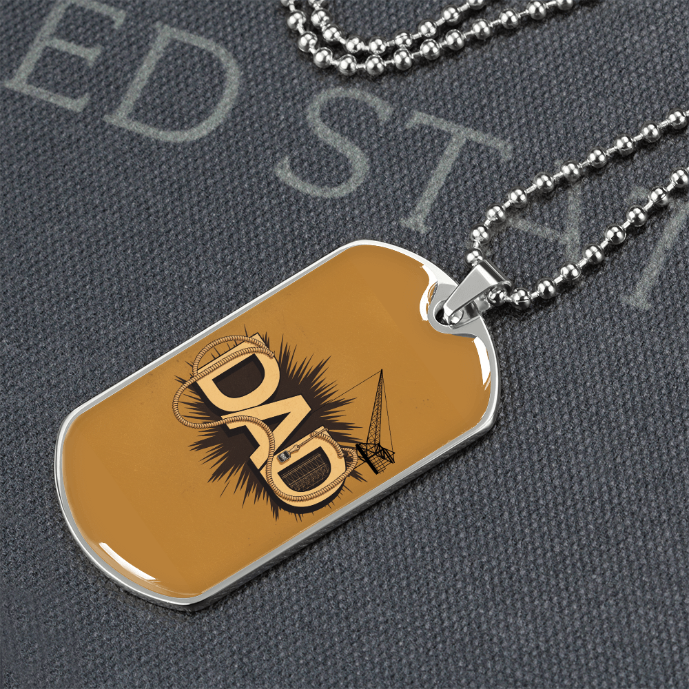 Dad gift retirement personalized coustum necklace
