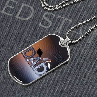 Father gift retirement custom personalized necklace fine jewelry