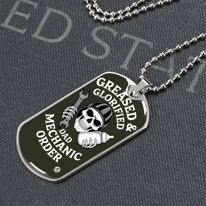 Father gift retirement custom personalized necklace fine jewelry