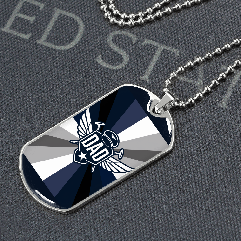 Father gift retirement personalized custom necklace fine jewelry