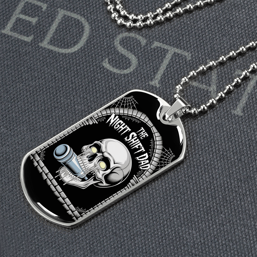 Father gift retirement personalized custom necklace fine jewelry
