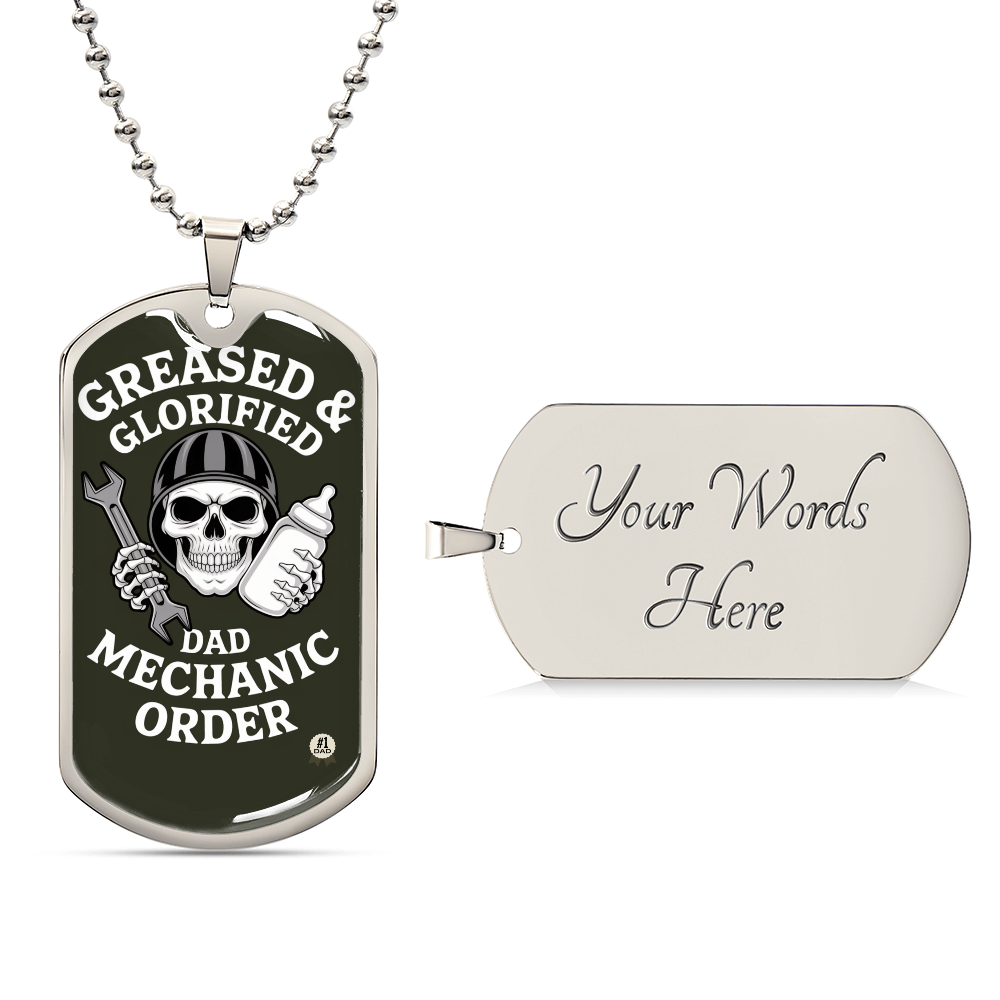 Father gift retirement custom personalized necklace fine jewelry