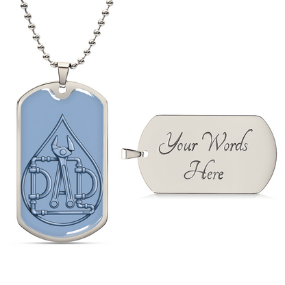 Father gift retirement personalized custom necklace fine jewelry