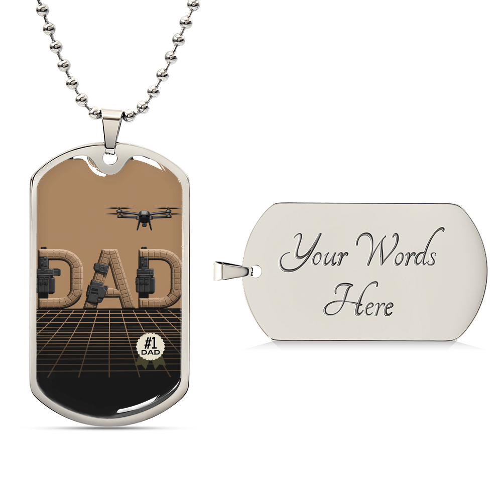 Father gift retirement custom personalized necklace fine jewelry