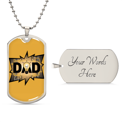 Father's Day Gift Custom Name Necklace | Personalized Necklace