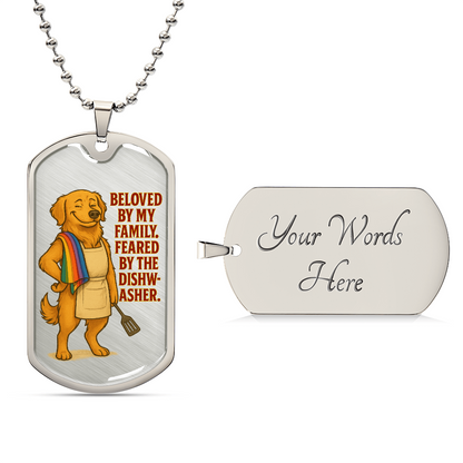 Pride custom tag LGBTQ fine jewelry personalized