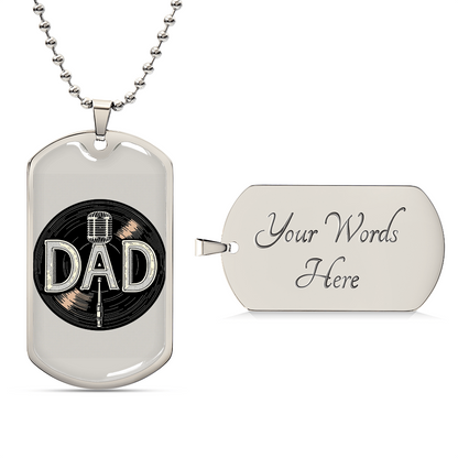 Father gift retirement custom personalized necklace fine jewelry