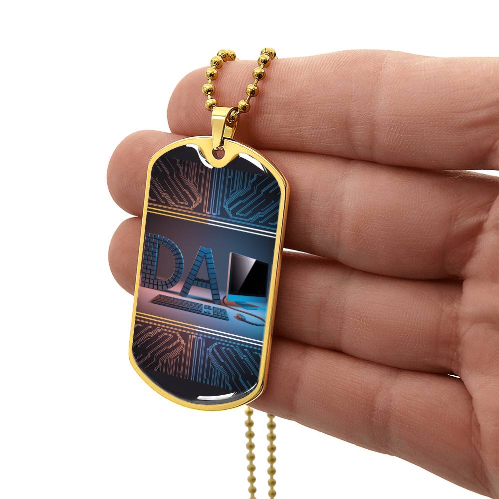 Father's Day Gift Custom Name Necklace | Personalized Necklace