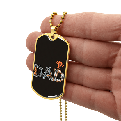 Father gift retirement personalized custom necklace fine jewelry