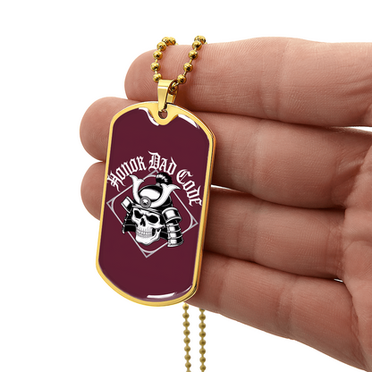 Father gift retirement personalized custom necklace fine jewelry