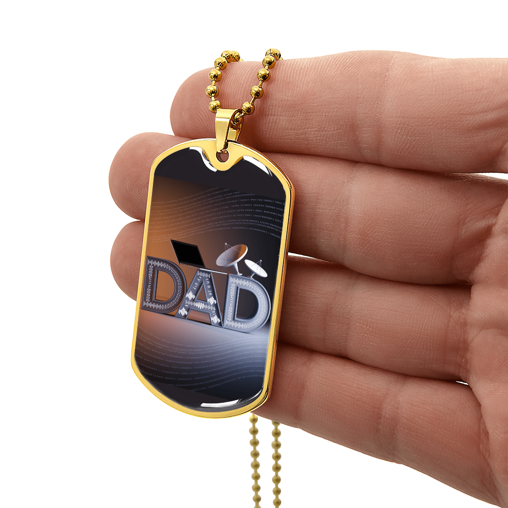 Father gift retirement custom personalized necklace fine jewelry