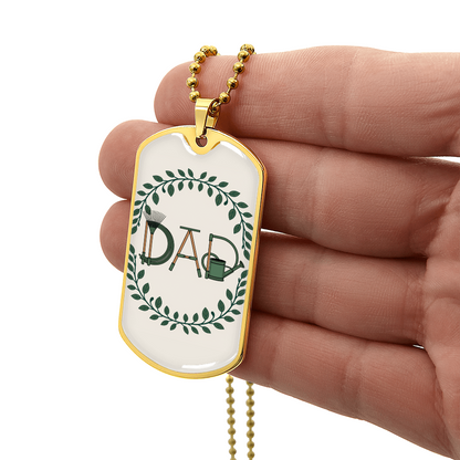Father gif retirement personalized custom necklace fine jewelry