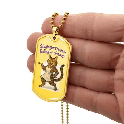 Pride Necklace Custom Name| Dog Tag Chain | Custom Dog Tag