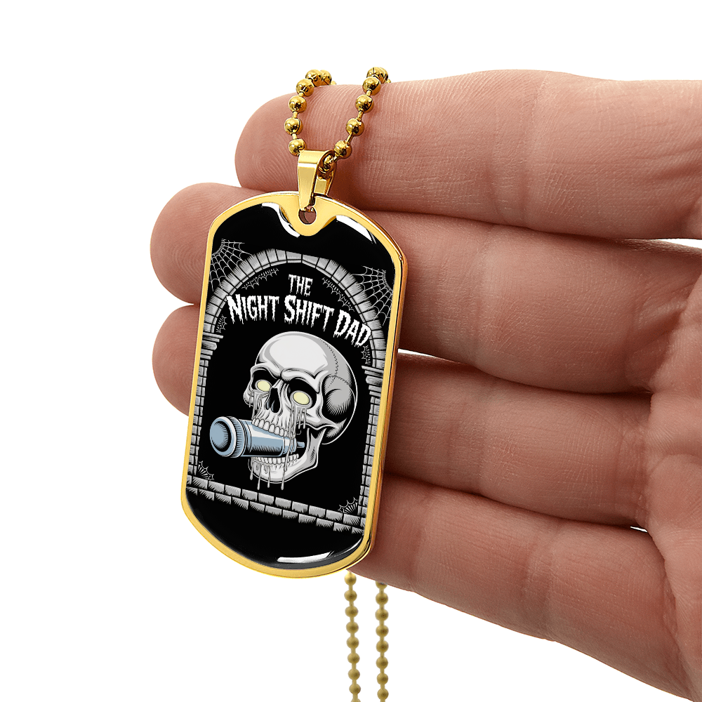 Father gift retirement personalized custom necklace fine jewelry