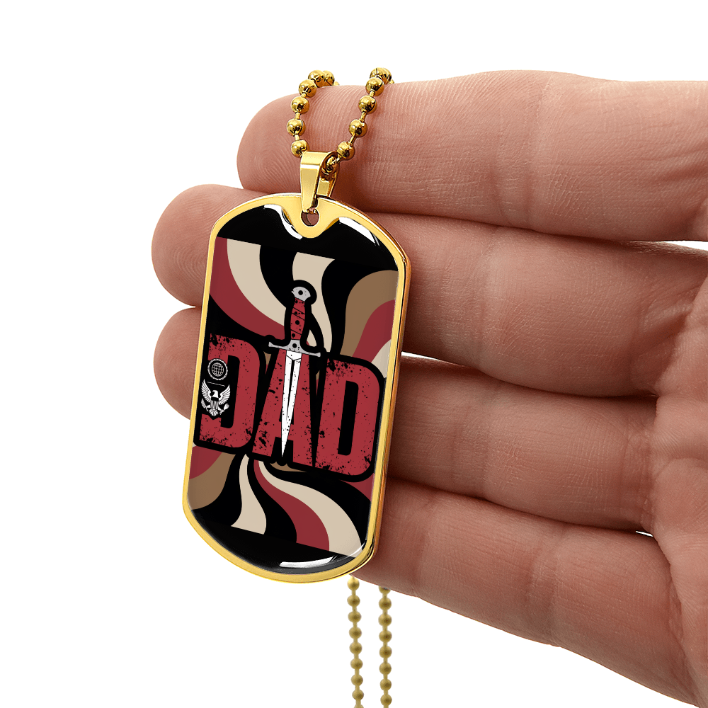 Father gift retirement personalized custom necklace fine jewelry