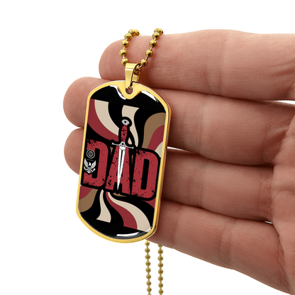 Father gift retirement personalized custom necklace fine jewelry