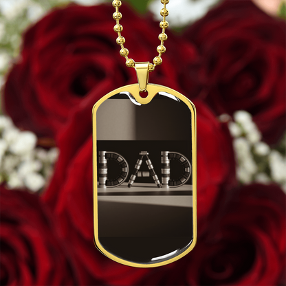 Father gift retirement personalized custom necklace fine jewelry